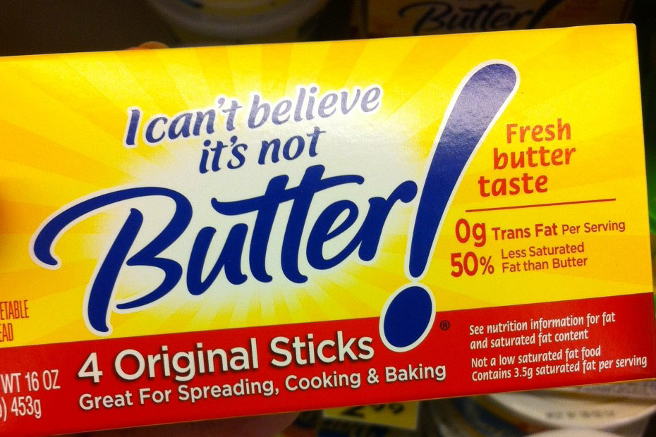 I can't believe it's not butter! | the artists diet